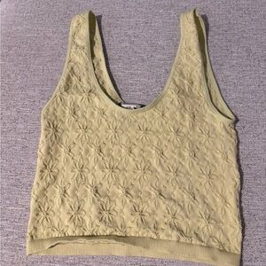 Floral Embroidered Tank Top